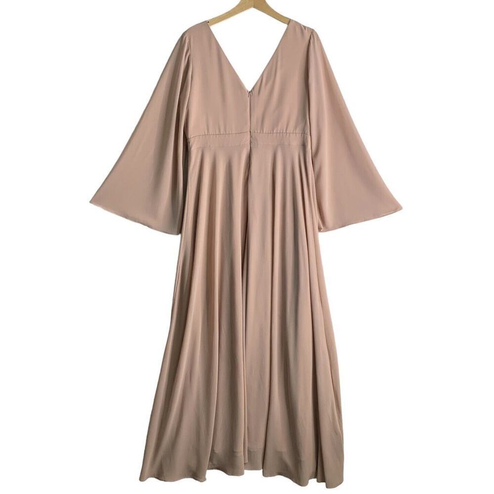 Anthropologie BHLDN Doria Chiffon Maxi Dress Womens Size 16 NWT $330 - Picture 9 of 12